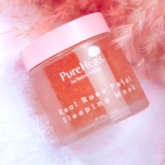 🌹 PUREHEALS by Nature Village Real Rose Petal Sleeping Mask - Picture 3 of 3